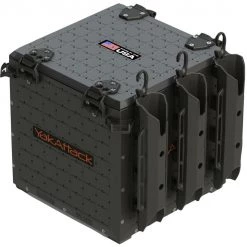 Yak Attack BlackPak Pro, 13 X 13 X 13, Black, Includes Lid And 3 Rod Holders