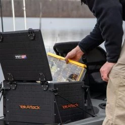 Yak Attack BlackPak Pro, 13 X 16 X 13, Black, Includes Lid And 4 Rod Holders