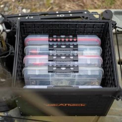 Yak Attack BlackPak Pro, 13 X 16 X 13, Black, Includes Lid And 4 Rod Holders