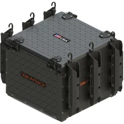 Yak Attack BlackPak Pro, 16 X 16 X 13, Black, Includes Lid And 6 Rod Holders