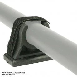 Yak Attack ParkNPole Rubber Clips With Deluxe Mounting Base, Includes Hardware And Security Strap, 2 Pack