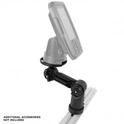 Yak Attack Fish Finder Mount W/LockNLoad Mounting System, Round Plate, 4” Ext