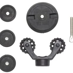 Yak Attack Paddle Holder, Leash Plug Adapter Mount With Rubber Base