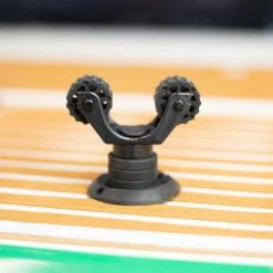 Yak Attack Paddle Holder, Leash Plug Adapter Mount With Rubber Base