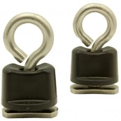 Yak Attack Tie-Down Eyelet, Track Mount, 2 Pack
